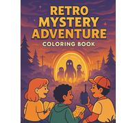 Retro Adventure Coloring Book: Coloring Book