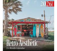 Retro Aesthetic 2026 Calendar: Vintage vibes from mid-century and beyond