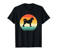 Retro Akita Inu Shirt for Women Men Dog Mom Dad Akita Maglietta