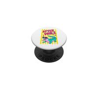 Retro Alligator Occhiali Da Sole Dopo Mentre PopSockets PopGrip Adesivo