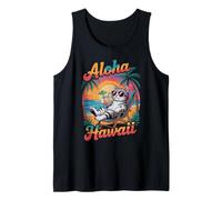 Retro Aloha Hawaii Vacay Crociera Vacanza Sorelle Mamme Squadra Canotta