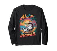 Retro Aloha Hawaii Vacay Crociera Vacanza Sorelle Mamme Squadra Maglia a Manica