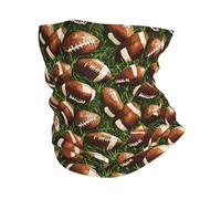 Retro American Football Print Protezione del Viso Elastico Passamontagna Unisex Fascia per Capelli per Escursionismo Sports Ciclismo 25X50Cm