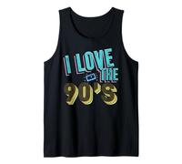 Retrò Amo Gli Anni 90 Musicassetta Vintage Nostalgia Canotta