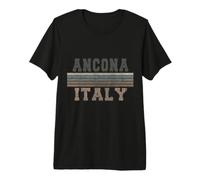 Retro Ancona Italia Maglietta Premium