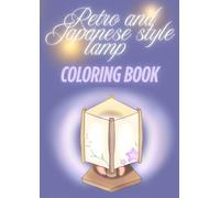 Retro and Japanese style lamp coloring book