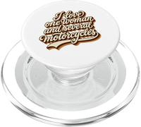 Retro anni '70 I Love One Woman E Diverse Moto PopSockets PopGrip per MagSafe