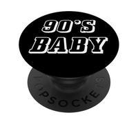 Retro anni Novanta Bambino Throwback Era 90s Baby PopSockets PopGrip Adesivo