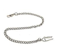 Retro Antique Vintage Pocket Watch Chain Silver Nice and clever