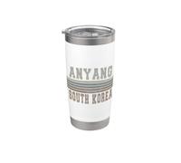 Retro Anyang Corea del Sud Bicchiere termico in acciaio inox doppia parete