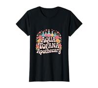 Retro Aqua Tofana Apothecary Femminista Donne Veleno Maglietta