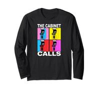 Retro Arcade Cabinet Calls Video Gamer Retro Pop Art Maglia a Manica