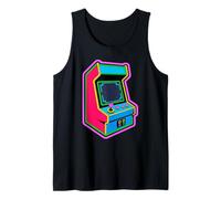 Retro Arcade Game Joystick Video Gamer Gaming Canotta