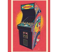 Retro Arcade Gamer Notebook - Level Up Your Life: Nostalgic 1980s gaming-themed journal for planning, writing, goal making....or just to keep track of your to-do lists