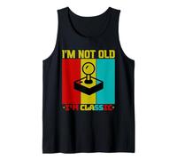 Retro Arcade Non sono vecchio Sono Classic Gamer Design Canotta