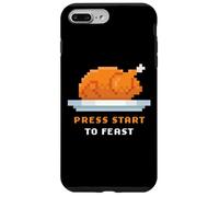 Retro Arcade Pixelated Game Turkey - Press Start to Feast Custodia per iPhone 7 Plus/8 Plus