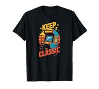 Retro Arcade Vibes - Keep It Classic 80s Gamer Style Maglietta