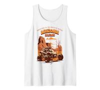 Retro Arizona Desert Safari Vintage Dune Buggy Cactus Canotta