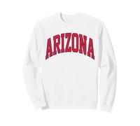Retro Arizona Tee AZ Uomo Retro Arizona Classic Throwback Tee Felpa