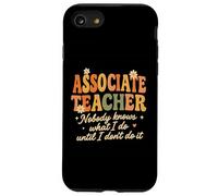 Retro Associate Teacher Nessuno sa cosa faccio Custodia per iPhone SE (2020) / 7/8
