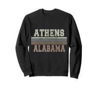 retrò Atene Alabama Felpa