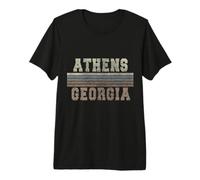 Retro Atene Georgia Maglietta Premium