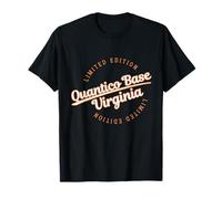 Retro Athletic Quantico Base VA Abbigliamento Maglietta