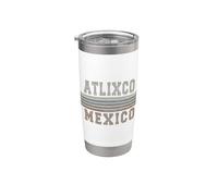 Retro Atlixco Messico Bicchiere termico in acciaio inox doppia parete