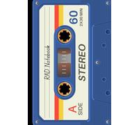 Retro Audio Cassette Tape Throwback Notebook: Flash back to the 80s and 90s with retro design on soft double-sided nostalgic cover with 120 blank ... your thoughts, notes, goals, and dreams.