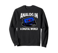 Retro Audiophile Analog in A Digital World Cassette Felpa