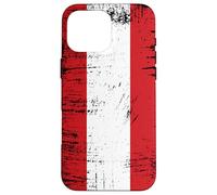 Retro Austria bandiera austriaca tifosi sportivi Custodia per iPhone 16 Pro Max