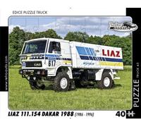 RETRO-AUTA puzzle TRUCK: LIAZ 111.154 Dakar 1988, 40 pezzi