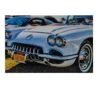 Rétro Auto Parete Insegna Classico Placca Stile Vintage Auto Decor Vetro 40x60cm