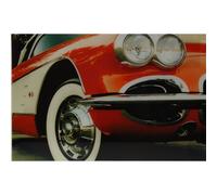 Rétro Auto Parete Insegna Classico Placca Stile Vintage Auto Decor Vetro 40x60cm