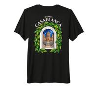 Retro Avenida Casablanca Funny Moroccan Morocco Maroc Maglietta Premium