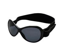 RETRO BABY BANZ Occhiali da sole per Bambini dai 0-2 anni. (Nero)