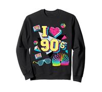 Retro Back To 90's Novelty Graphic T-Shirts & Cool Designs Felpa