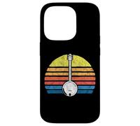 Retro Banjo Sun - Eighties Style Bluegrass Pickers Graphic Custodia per iPhone 14 Pro