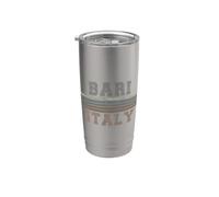 Retro Bari Italia Bicchiere termico in acciaio inox doppia parete