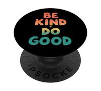 Retro Be Kind Fai buone vibrazioni positive PopSockets PopGrip Adesivo