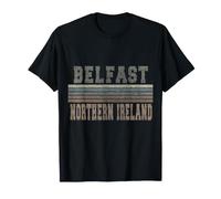 Retro Belfast Irlanda del Nord Maglietta