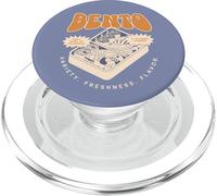 Retro Bento Box Sushi Design Cibo giapponese PopSockets PopGrip per MagSafe
