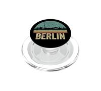 Retro Berlino Souvenir Capitale Tedesca Skyline Berlino PopSockets PopGrip per MagSafe