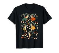 Retro Bernese Mountain Dog Astronauta Space Dogs Maglietta