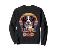 Retro Bernese Mountain Dog Dad Berner Felpa