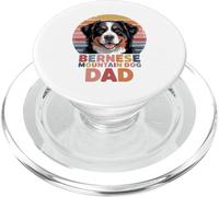 Retro Bernese Mountain Dog Dad Berner PopSockets PopGrip per MagSafe