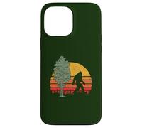 Retro Bigfoot Silhouette & Sequoia Believe! Custodia per iPhone 13 Pro Max