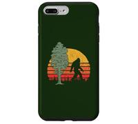 Retro Bigfoot Silhouette & Sequoia Believe! Custodia per iPhone 7 Plus/8 Plus