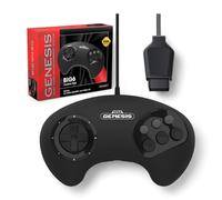 Retro-bit BIG6 Control Pad for Mega Drive Mega CD Black