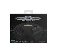 Retro-Bit BIG6 Controller Pad for SEGA Mega Drive & Genesis Consoles - Original Port - Black